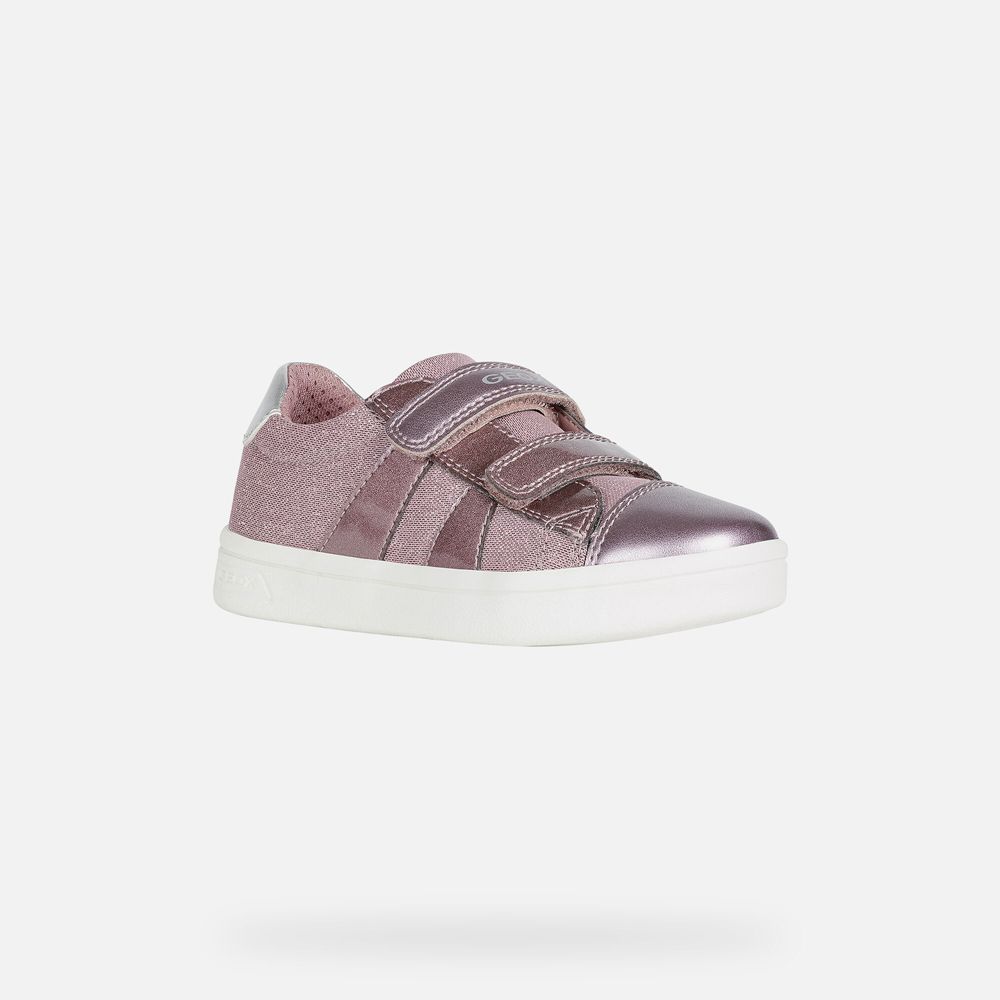 Tenis Geox Menina Rosa - Djrock - KSBYO2315